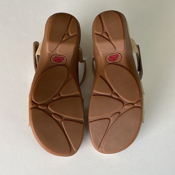 Like New Abeo Biosystem Nude Nubuck Size 7 US - Picture 12 of 12